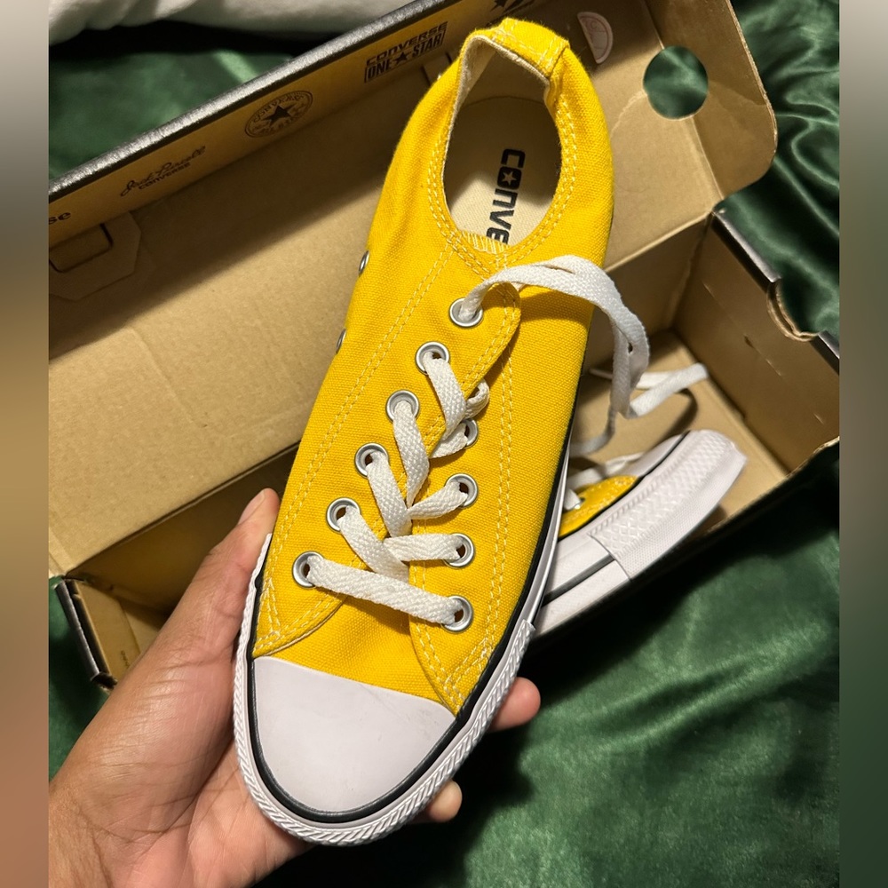 Yellow Converse